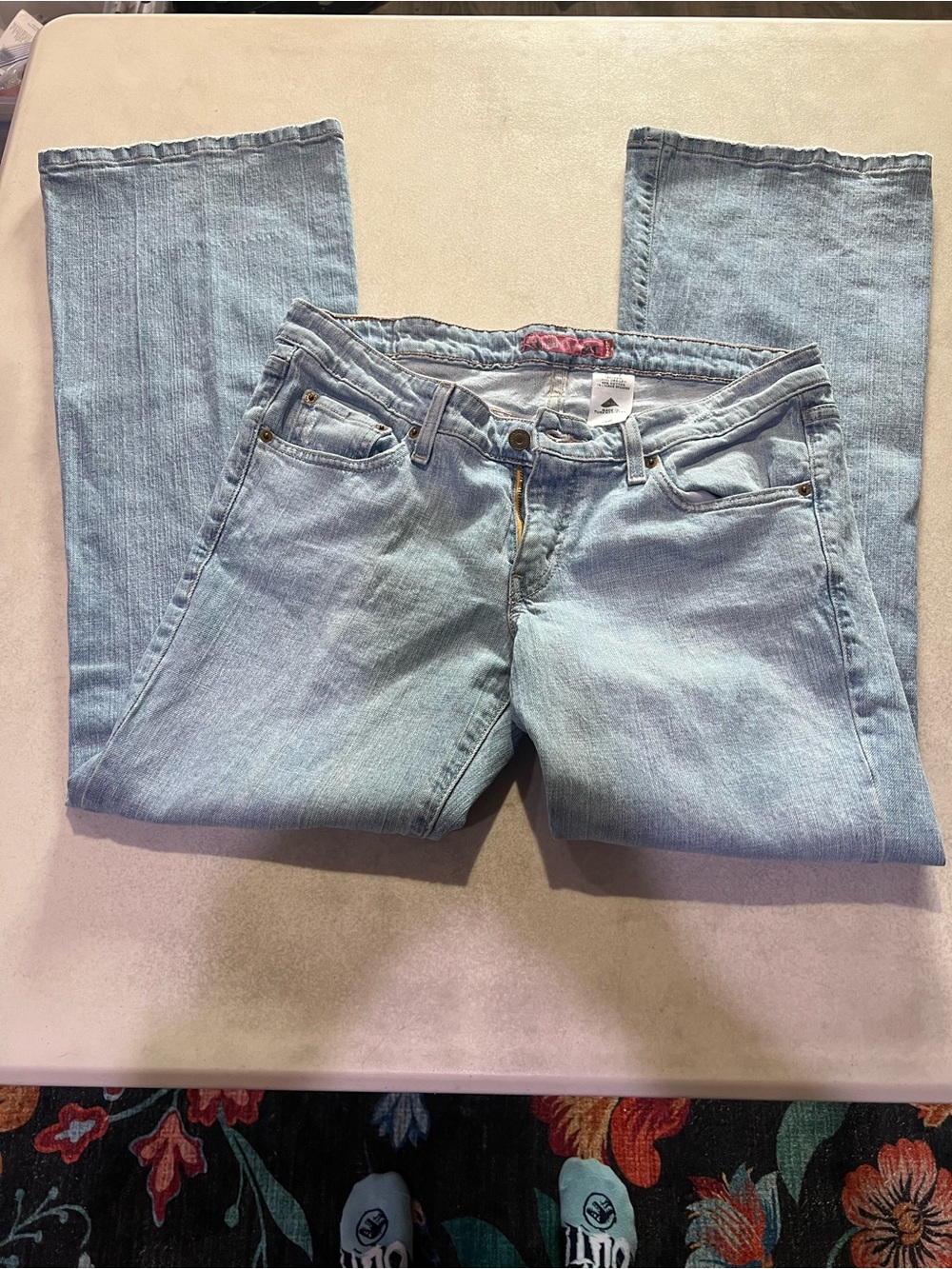 Levi's Light Blue Flare Jeans